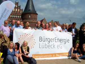 Fotoaktion am Holstentor Lübeck